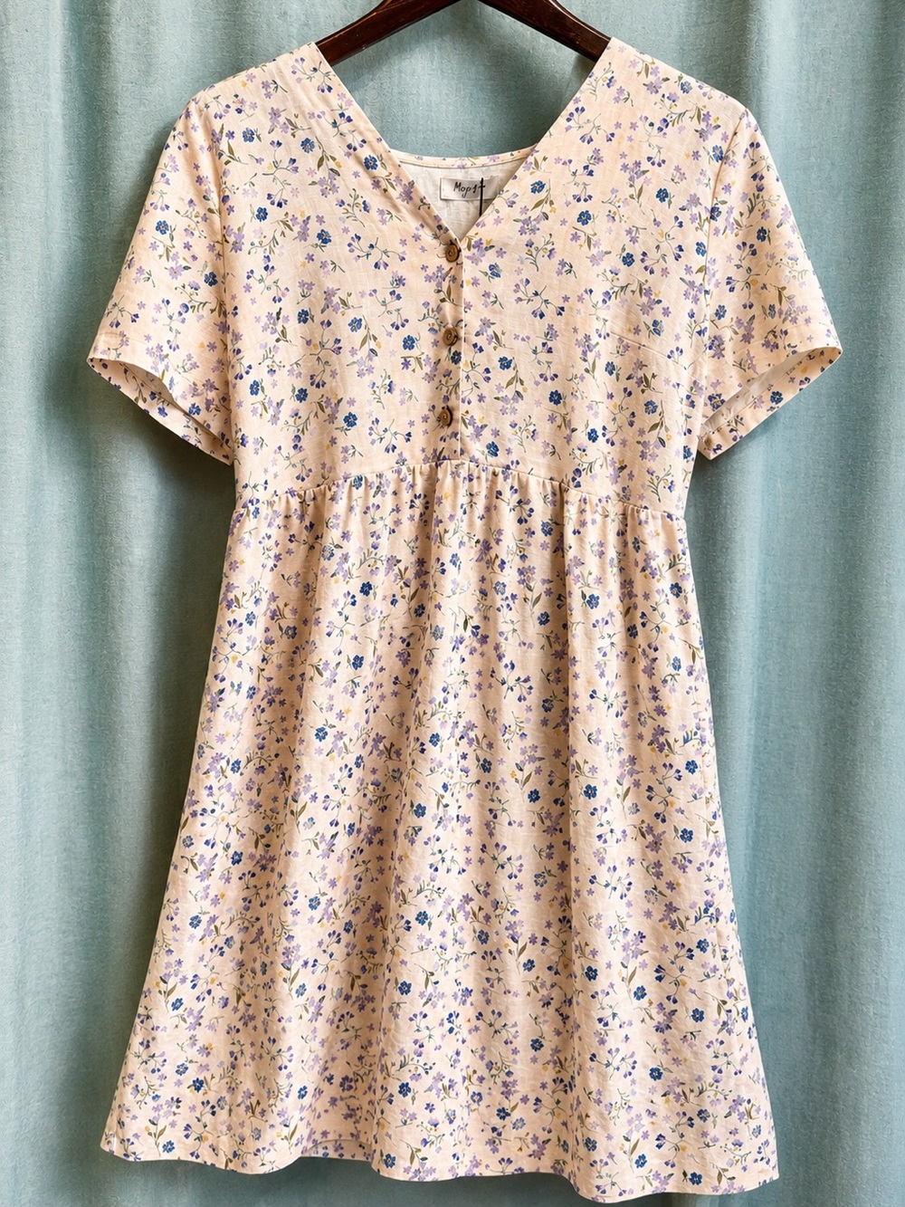 NWT MAGIC LINEN Maceio Floral Midi Dress